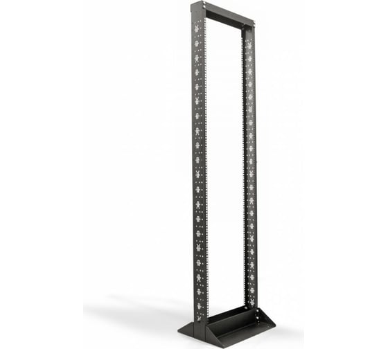 Открытая 19-дюймовая стойка Hyperline 42U, однорамная, цвет черный RAL 9005 451300