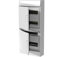 Настенный бокс ABB mistral41 48 модулей, непрозрачная дверь, с клеммами, белый 1SLM004102A3108