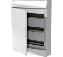 Настенный бокс ABB mistral41 54 модуля, непрозрачная дверь, с клеммами, белый 1SLM004102A3109