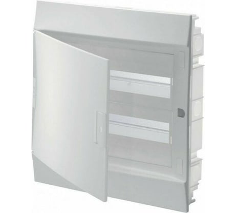 Бокс в нишу ABB mistral41 36 модулей, непрозрачная дверь, 2 ряда, c клеммами 1SLM004102A1106