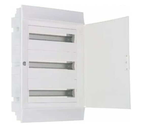 Бокс в нишу ABB mistral41 54 модулей, непрозрачная дверь, c клеммами 1SLM004102A1109