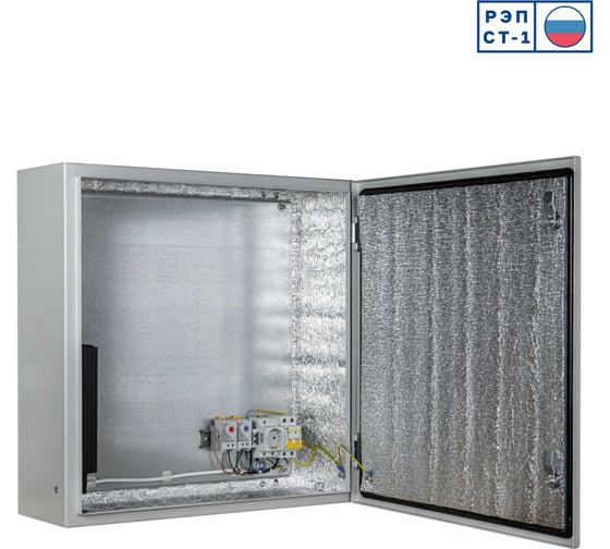 Климатический навесной шкаф MASTERMANN -4УТП+ (Ver. 2.0) 600х600х250 мм IP 66 00-00016758