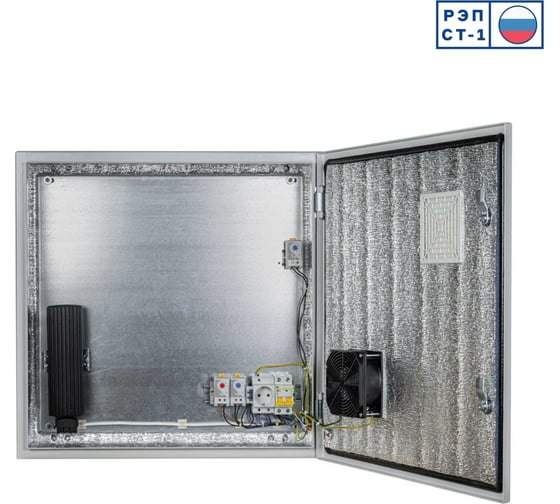 Климатический навесной шкаф MASTERMANN -4УТПВ-А (Ver. 2.0) 600х600х210 мм IP 54 00-00016761 1