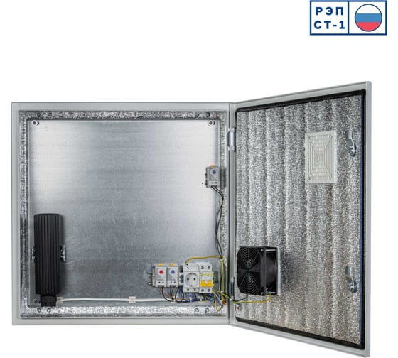 Климатический навесной шкаф MASTERMANN -4УТПВ-А+ (Ver. 2.0) 600х600х250 мм IP 54 00-00016762