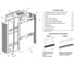 Шкаф LANMASTER DCS 42U 600x1070 мм, с перфорированными дверьми, без боковых панелей, черный, 2 ЧАСТИ LAN-DC-CBP-42Ux6x10 2