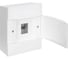 Пластиковый щиток Legrand Practibox S Навесной 1X4 Белая дверь 134604 2