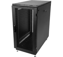 Серверный напольный шкаф ЦМО ШТК-М 33U 1625x600x1000 перфорированная дверь 2 шт черный ШТК-М-33.6.10-44АА-9005