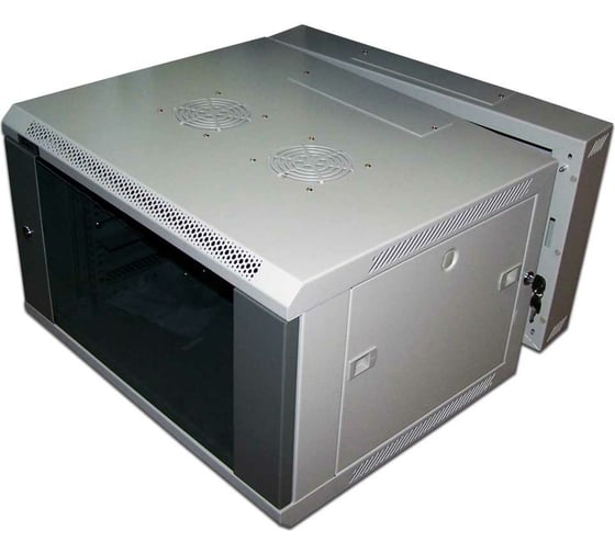 Настенный 3-секционный шкаф TWT 18U 600x600, стеклянная дверь TWT- м-18U-6x6 TWT-CBW3-18U-6x6 1
