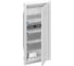 Мультимедийный шкаф с дверью ABB uk640mv с вентиляционными отверстиями и din-рейкой (4 ряда) 2CPX031392R9999 1
