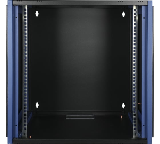 Настенный шкаф DATAREX 19 дюймов 12u 600x450 металлическая дверь, черный DR-610211