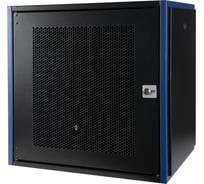 Настенный шкаф DATAREX 19 дюймов 12u 600x450 перфорированная дверь, черный DR-620211