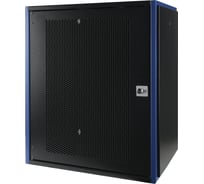 Настенный шкаф DATAREX 19 дюймов 15u 600x600 перфорированная дверь, черный DR-620321