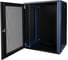 Настенный шкаф DATAREX 19 дюймов 15u 600x600 перфорированная дверь, черный DR-620321 2