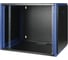 Настенный шкаф DATAREX 19 дюймов 9u 600x450 металлическая дверь, черный DR-610111 9