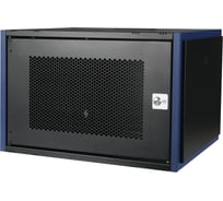 Настенный шкаф DATAREX 19 дюймов 4u 600x450 перфорированная дверь, черный DR-620511