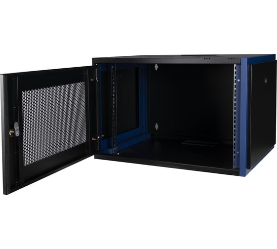 Настенный шкаф DATAREX 19 дюймов 4u 600x450 перфорированная дверь, черный DR-620511