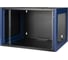 Настенный шкаф DATAREX 19 дюймов 4u 600x450 металлическая дверь, черный DR-610511 10