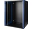 Настенный шкаф DATAREX 19 дюймов 15u 600x600 стеклянная дверь, черный DR-600321 11