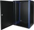 Настенный шкаф DATAREX 19 дюймов 18u 600x600 металлическая дверь, черный DR-610421 2