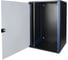 Настенный шкаф DATAREX 19 дюймов 18u 600x600 стеклянная дверь, черный DR-600421 2