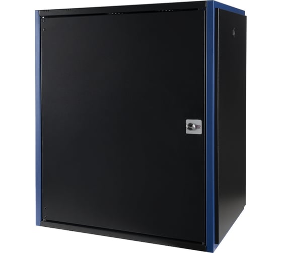 Настенный шкаф DATAREX 19 дюймов 15u 600x450 металлическая дверь, черный DR-610311