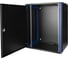 Настенный шкаф DATAREX 19 дюймов 15u 600x450 металлическая дверь, черный DR-610311 2