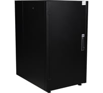 Напольный шкаф DATAREX 19 дюймов 20u 600x800 передняя дверь металл, задняя стенка металл черный DR-710011