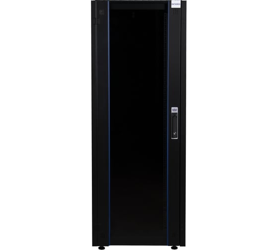 Напольный шкаф DATAREX 19 дюймов 32u 600x800 передняя дверь стекло, задняя стенка металл, черный DR-700311