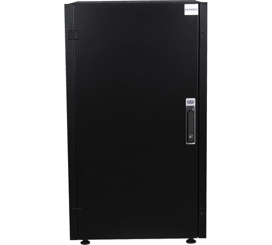 Напольный шкаф DATAREX 19 дюймов 26u 600x600 передняя дверь металл, задняя стенка металл черный DR-710201