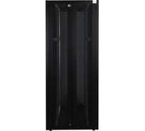 Напольный шкаф DATAREX 19 дюймов 36u 800x800 2-я передняя дверь перфорированная, 2-я задняя дверь перфорированная, черный DR-759421