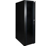 Напольный шкаф DATAREX 19 дюймов 42u 600x1200 передняя дверь стекло, задняя стенка металл, черный DR-700551