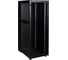 Напольный шкаф DATAREX 19 дюймов 42u 600x800 передняя дверь стекло, задняя стенка металл, черный DR-700511 3