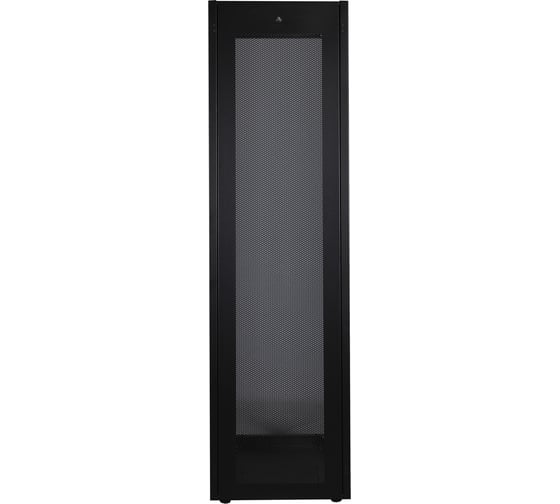 Напольный шкаф DATAREX 19 дюймов 42u 600x800 передняя дверь перфорированная, задняя стенка перфорированная, черный DR-721511
