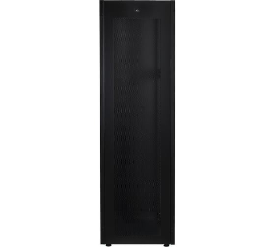 Напольный шкаф DATAREX 19 дюймов 42u 600x600 передняя дверь перфорированная, задняя стенка перфорированная, черный DR-721501