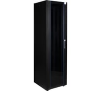 Напольный шкаф DATAREX 19 дюймов 32u 600x600 передняя дверь стекло, задняя стенка металл, черный DR-700301