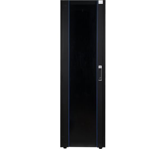 Напольный шкаф DATAREX 19 дюймов 32u 600x600 передняя дверь стекло, задняя стенка металл, черный DR-700301