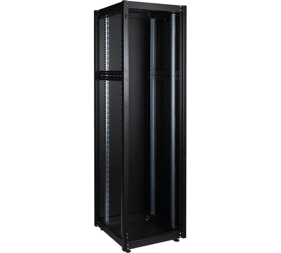 Напольный шкаф DATAREX 19 дюймов 32u 600x600 передняя дверь стекло, задняя стенка металл, черный DR-700301