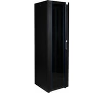 Напольный шкаф DATAREX 19 дюймов 42u 600x600 передняя дверь стекло, задняя стенка металл, черный DR-700501