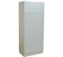 Корпус напольный цельносварной КВРУ-2 Dekraft 2000×600×600 мм, сталь, серый, IP31, с учетным отсеком 30960DEK
