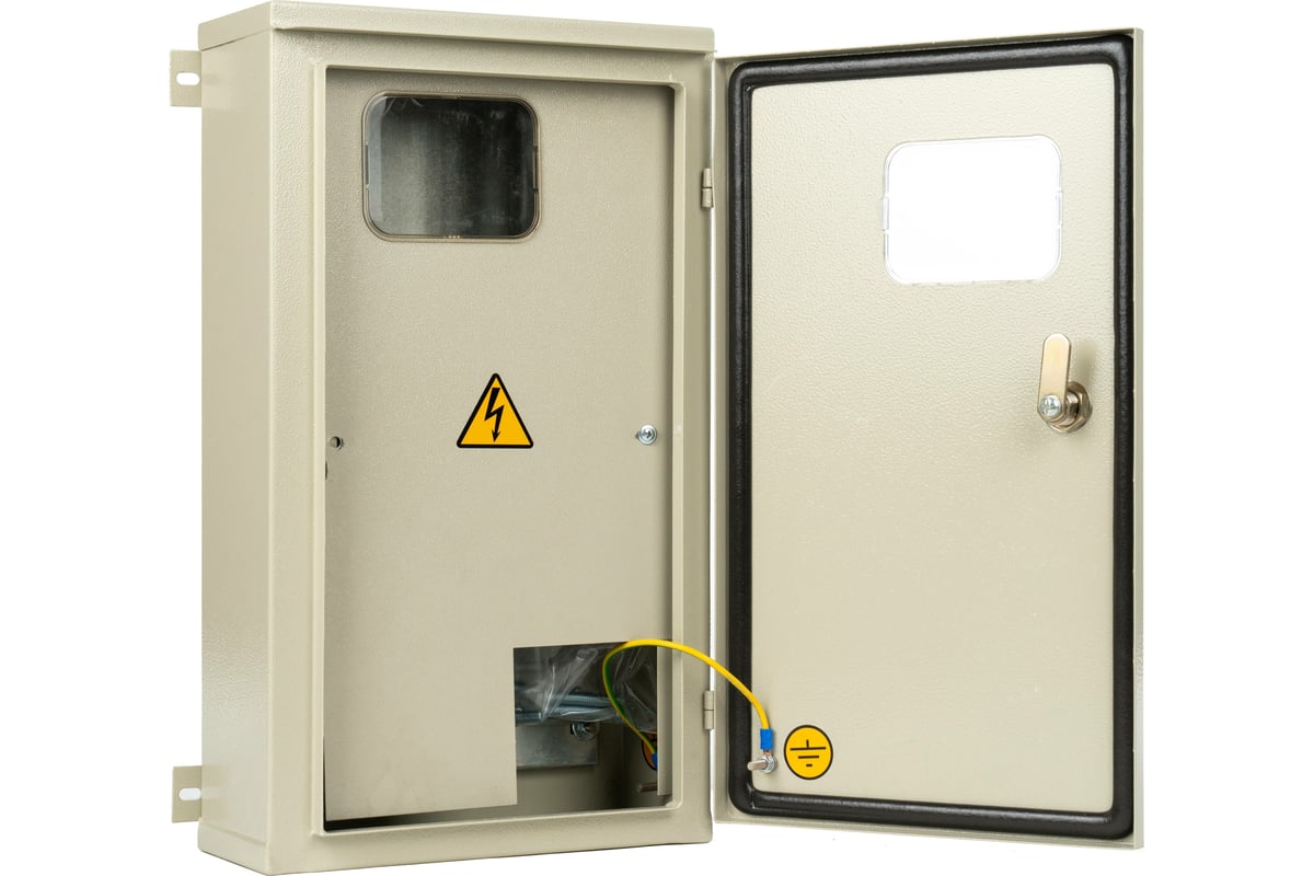 Щит учета МЭК ЭЛЕКТРИКА ЩУ-1/4-С 620x420x120 IP65 под четыре счетчика ...