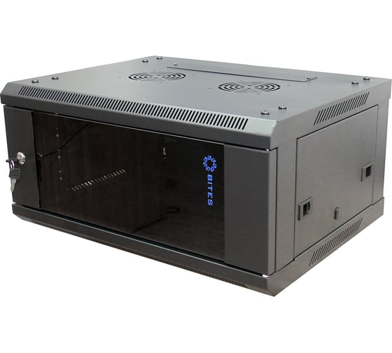 Телекоммуникационный шкаф 5Bites 4U 600x450 WALL BLACK TC6401-04B