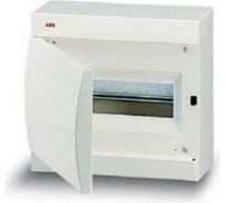 Бокс с белой дверцей, белый, IP41, 12 модулей ABB ОП UNIBOX 122420008