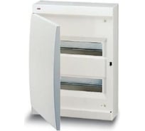 Бокс с белой дверцей, белый, IP41, 24 модуля ABB ОП UNIBOX 122440008