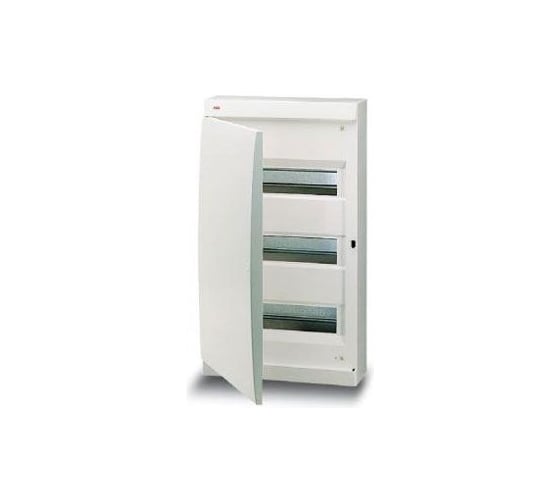 Бокс с белой дверцей, белый, IP41, 36 модулей ABB ОП UNIBOX 122460008