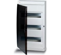 Бокс с дымчатой дверцей, белый, IP41, 36 модулей ABB ОП UNIBOX 122660006