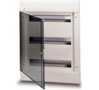 Бокс с дымчатой дверцей, белый, IP40, 54 модуля ABB СП EUROPA 1SL2067A00