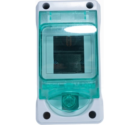 Бокс Systeme Electric ОП Kaedra IP65 3 модуля серый/прозрачная дверь SchE 13975