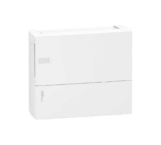 Бокс Systeme Electric ОП MINI PRAGMA IP40 12 модулей белый/белая дверь SchE MIP12112