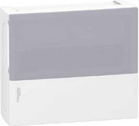 Бокс Systeme Electric ОП MINI PRAGMA IP40 12 модулей белый/дымчатая дверь SchE MIP12112T