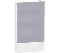 Бокс Systeme Electric ОП MINI PRAGMA IP40 36 модулей 3 ряда белый/дымчатая дверь SchE MIP12312T